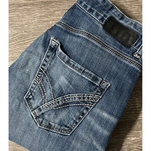 Buckle Black Men's Fit No. 7 Straight Stretch Low Rise Jeans SZ 29R (30x31)